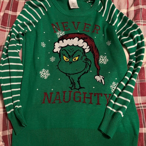 Grinch holiday sweater - Picture 1 of 3